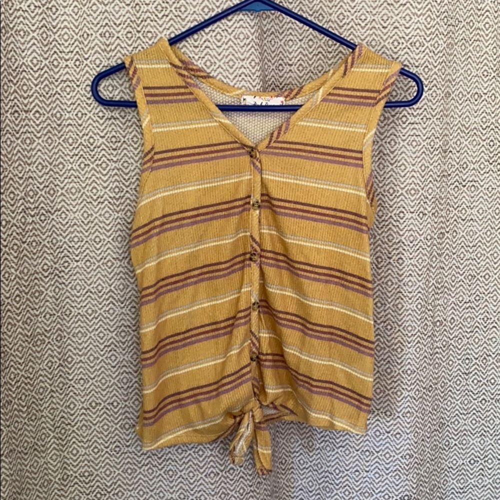 Striped tank top